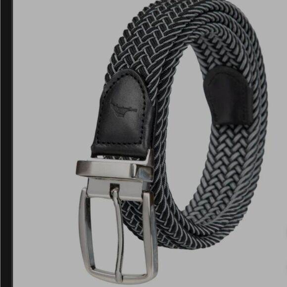 Tommy Bahama Men's Stretch Braided Reversible Belt - Picture 1 of 6